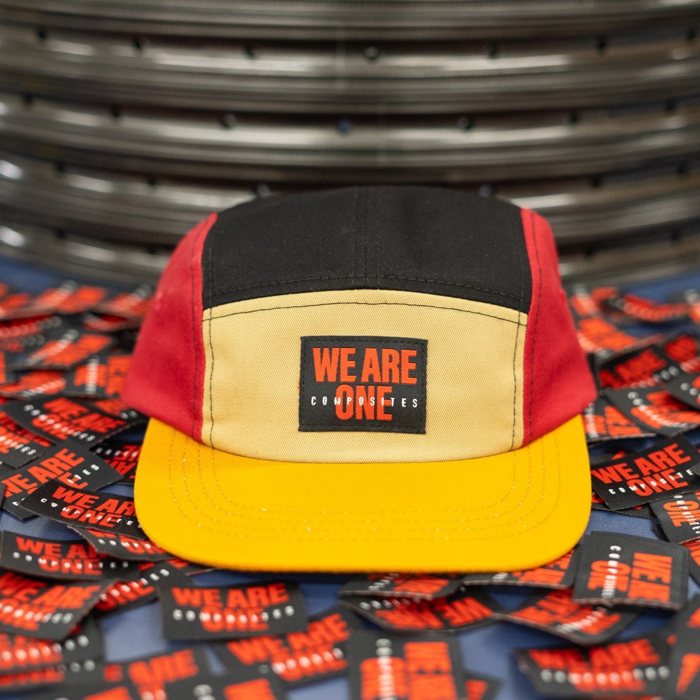 Bold Logo 5-Panel Hat – WE ARE ONE COMPOSITES INC.
