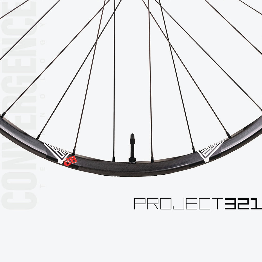 Fuse 29 28H Front Wheel, Black P321 Hub, 6-Lock Brake, Boost 110x15, CX Ray Spokes