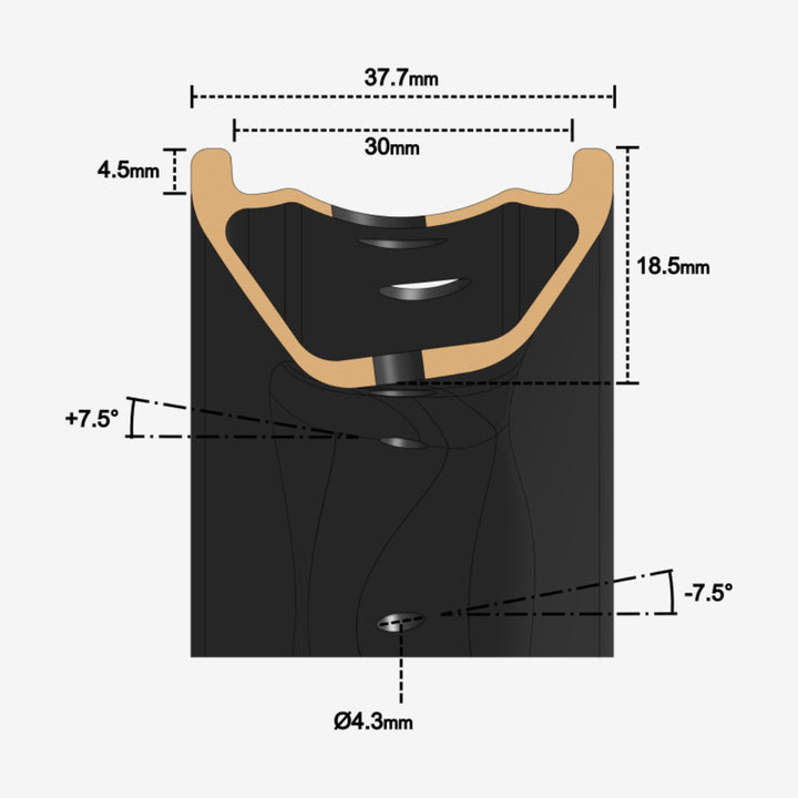 Triad Boost / Super Boost Wheelset on Hope Pro5 Hubs