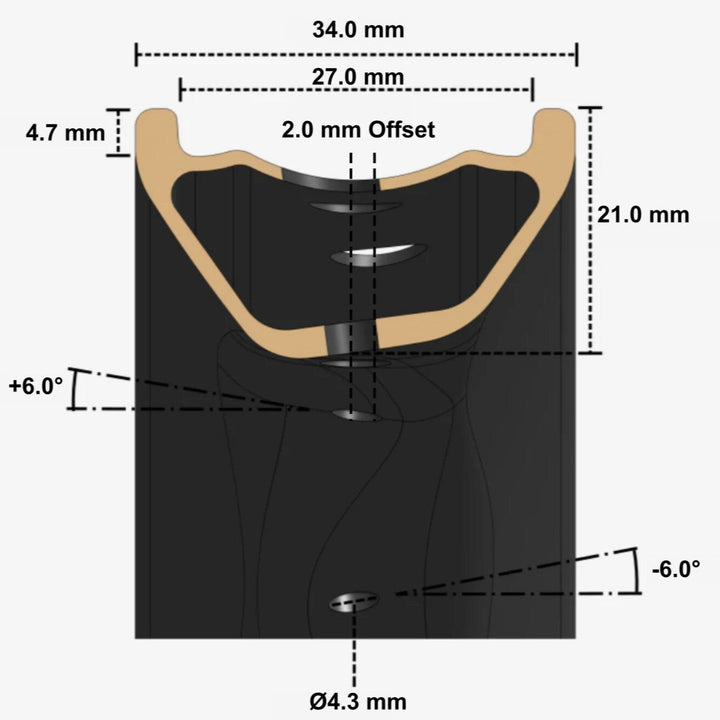 Wanderer Non-Boost Wheelset on P321 RG3 Hubs